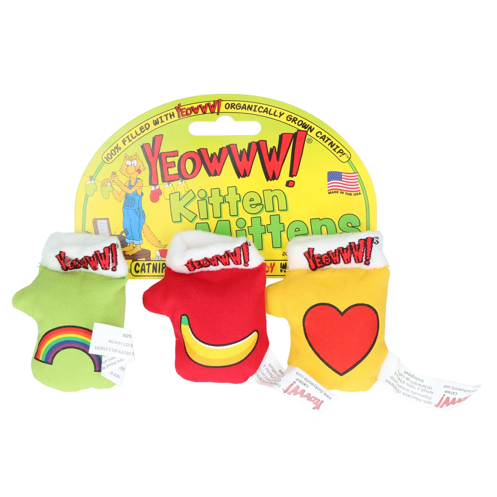 Yeowww! Kitten Mitten 3-pack