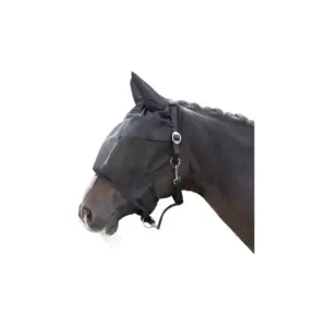 Halter with integrated fly mask Cob
