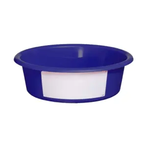 Feed trough 6 l Blue (with white label)