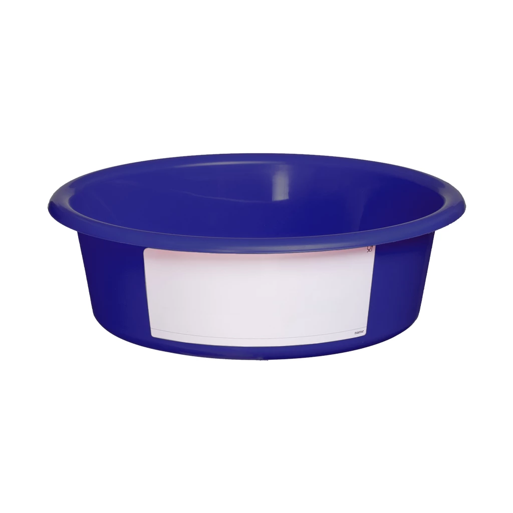 Feed trough 6 l Blue (with white label)