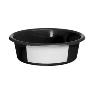 Feed trough 6 l Black (with white label)