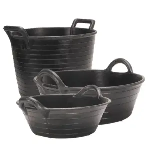 Rubber feed trough 32 l