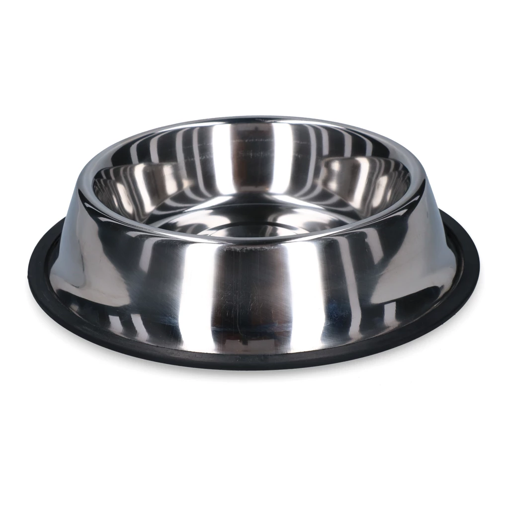 Anti-slip Food & Drinking Bowl Stainless Steel 900 ml Ø 23 cm