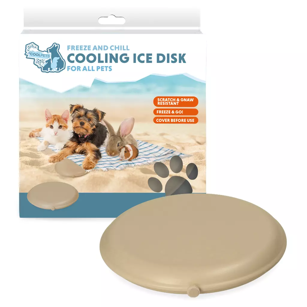 Coolpets Cooling Disc Beige
